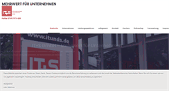 Desktop Screenshot of itunds.de